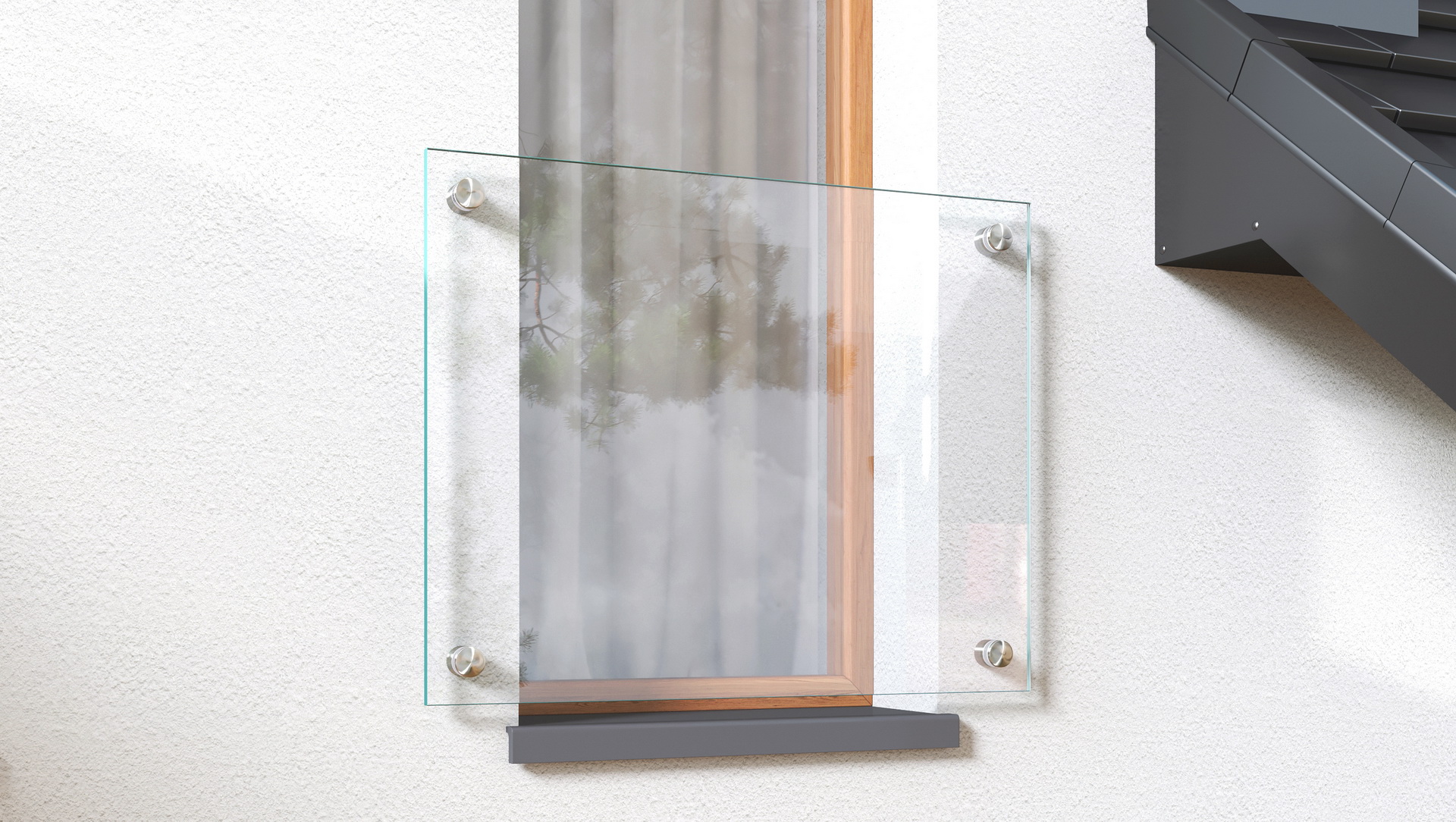 französischer-balkon-hi-tech Glas-1